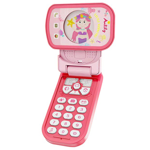 婴幼儿童宝宝音乐电话玩具手机仿真翻盖男女孩数字转屏0可啃咬3岁