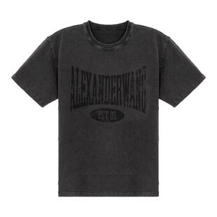 ALEXANDER WANG 春夏女士百搭印花圆领短袖T恤银泰百货 301574