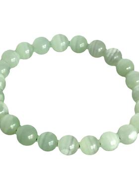 天然绿纹石手链时尚手饰