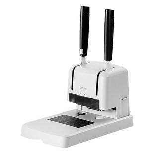 得力3888装订机凭证财务装订机会计凭证装订机文件档案装订工具手动凭证打孔器订凭证的装订机热熔铆管全自动