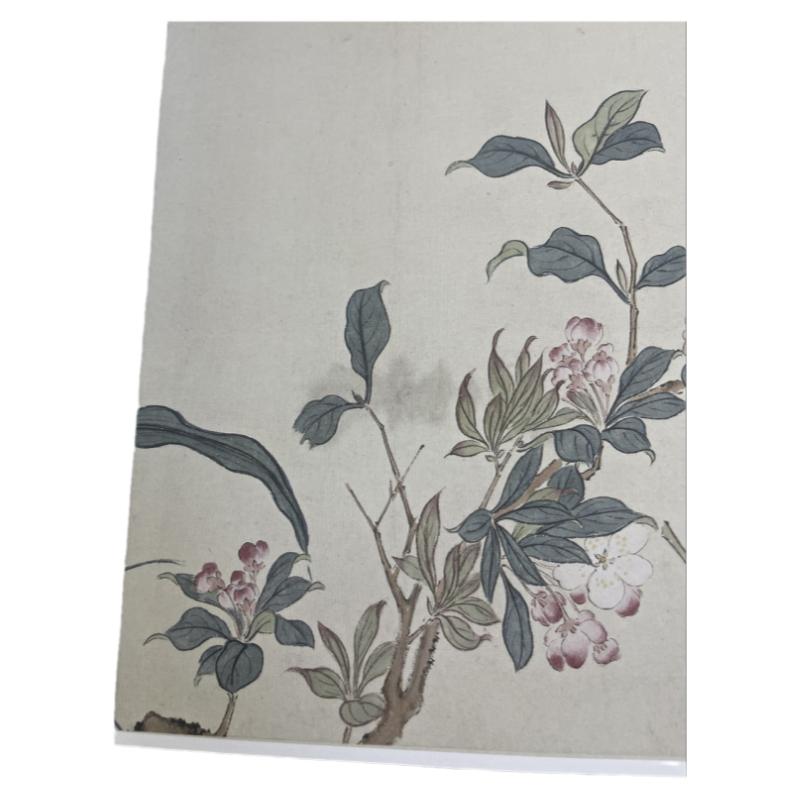 魏之克二十四番花信图花卉国画