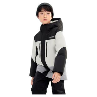 巴拉巴拉男童羽绒服连帽大童宝宝加厚中长款外套儿童冬装新款童装