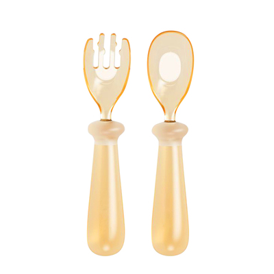 儿童吃饭专用PPSU元宝叉勺餐具