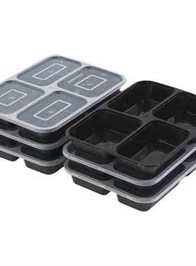 均分四格打包盒食品级