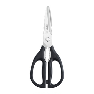 张小泉多功能厨房剪家用剪流线几何岚影厨房剪不锈钢剪肉剪菜剪刀