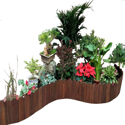 圣诞树室内阳台庭院防腐木栅栏