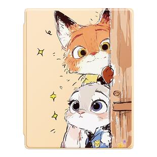 适用苹果ipadair7尼克朱迪保护壳6/5新款11代磁吸可旋转10/9卡通情侣pro2025笔槽12.9防弯抗摔13寸平板保护套