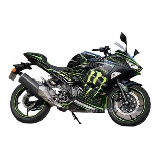 适用川崎忍者Ninja400贴花全车版画贴纸拉花车身保护贴膜改装配件
