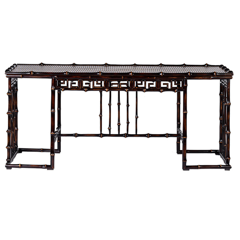 国礼竹大师茶桌高端茶空间家具