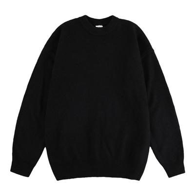 港仔文艺男宽松型圆领