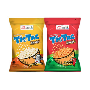 印尼小吃Dua Kelinci即吃薯粉粒Tic Tac snack Original木薯球80g