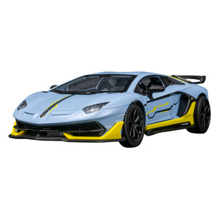 1:24仿真兰博基尼SVJ63合金跑车模型金属模型摆件品儿童玩具小车