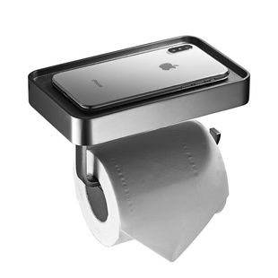 304不锈钢纸巾架 厨房卫生间厕所免打孔壁挂卷纸置物架手纸盒轻奢