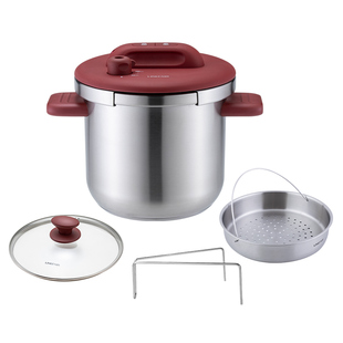 凌丰逗逗高压锅304不锈钢压力锅大容量家用防爆高压锅燃气电磁炉