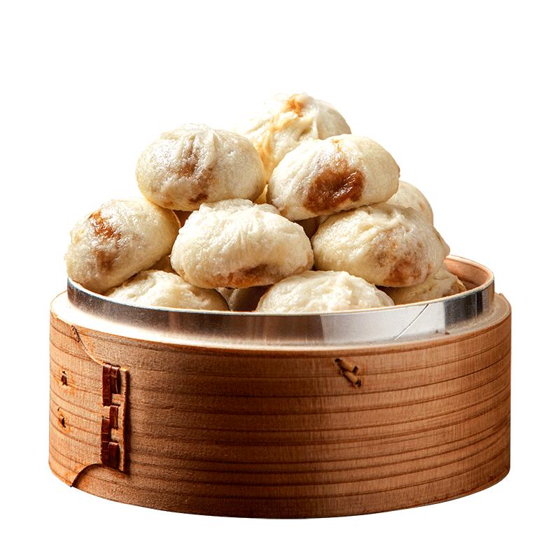 头厨12包老面小笼包速食早餐速冻包子嵊州老面发酵手工小笼包