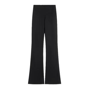 luqi lulu裸感微喇神裤Grove高腰显瘦喇叭健身加长瑜伽休闲裤女