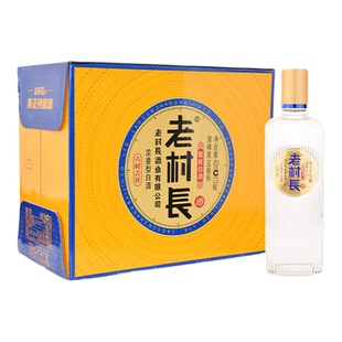 老村长酒六时吉祥金装42度浓香型白酒12瓶*450ml整箱装（现金款）