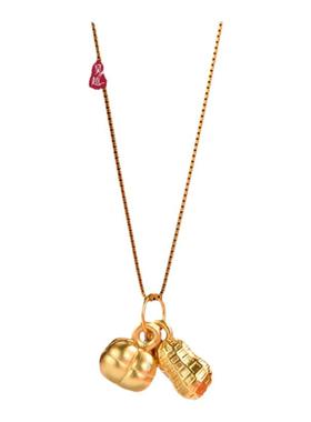 足银999好事发生项链小众精致