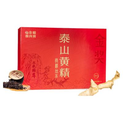 仙余粮泰尚黄黄精丝茶泰山特产