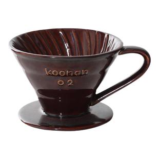 手冲V60咖啡滤杯高档陶瓷滤杯锥形手冲过滤器手冲咖啡杯手冲漏斗