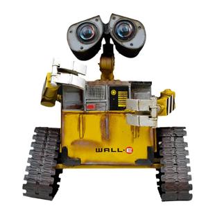 手工铁艺 WALL-E瓦力机器人总动员 伊娃EVE手办模型 车载香水摆件