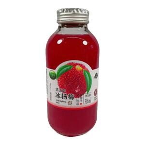 兰翠思忆江南冰杨梅汁318ml*5瓶纸箱装