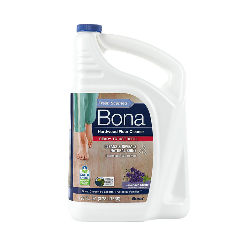 【瑞典博纳】Bona实木地面清洁剂薰衣草香型家用木地板拖地美版