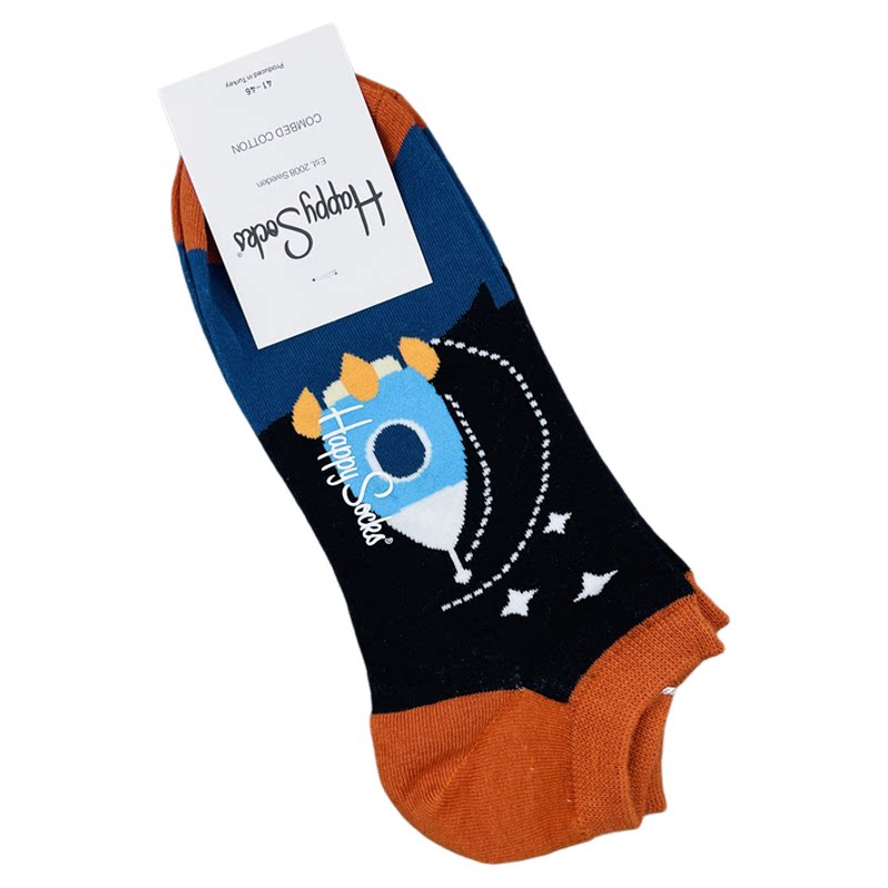 爆款推荐HappySocks男英伦风短袜