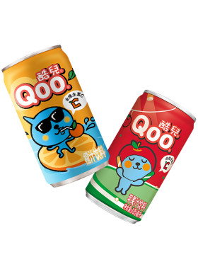 酷儿果汁饮料迷你罐185ml