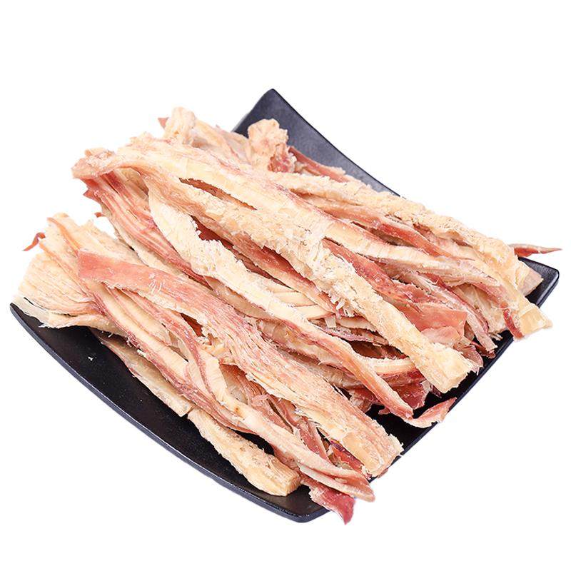即食原味墨鱼条海鲜熟食非鱿鱼条墨鱼丝下午茶休闲追剧零食