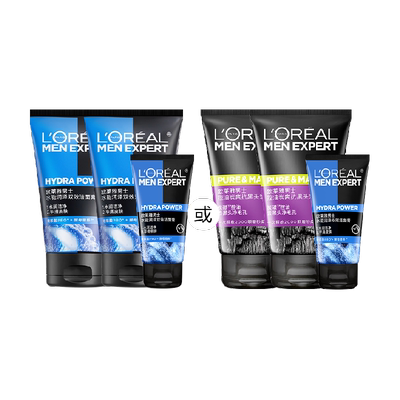 欧莱雅水能洁面保湿控油洁净毛孔