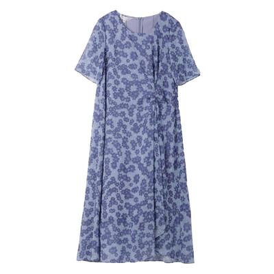 BuouBuou印花雪纺连衣裙