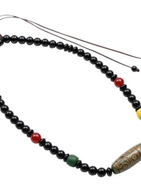 九眼天珠吊坠挂件主播毛衣链