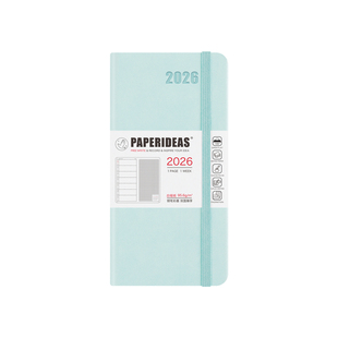 页码weeks手帐本2026周计划日程本周历48k小笔记本简约随身记事本