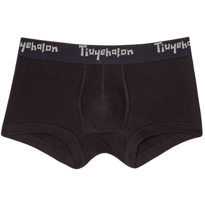 平角内裤男纯棉提臀囊袋纯色亲肤