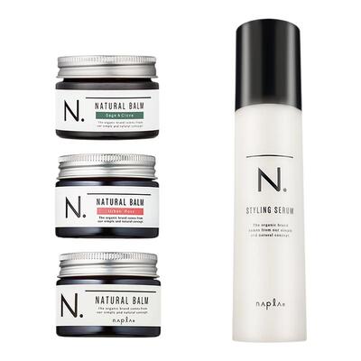 日本napla N. styling serum湿发感造型乳液护卷防毛躁保湿护发乳