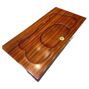 胡桃木茶盘整块功夫茶台简约茶具套装原木中式嵌入式复古天然实木