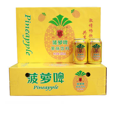 菠萝啤320ml*24罐整箱碳酸饮料