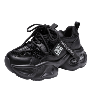 2025年新款秋冬老爹鞋女时尚休闲百搭网红爆款水钻超火女款运动鞋