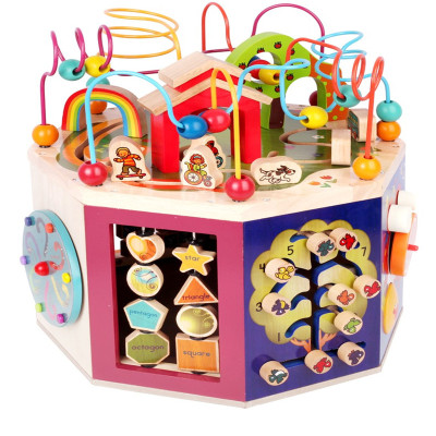 童男女孩宝宝btoys益智早教串珠