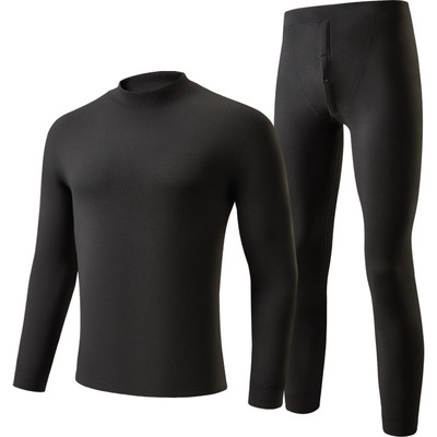 雅鹿羊毛蚕丝巨厚保暖内衣套装