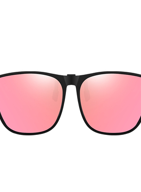 gm偏光墨镜夹片女近视专用太阳镜