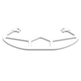 格空调防吸窗帘支架力圆形立式挡窗帘圆柱柜机后面进风口格栅支架