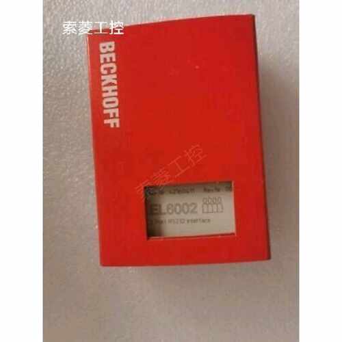 【请询价】PLC倍福el6002PLC通信Moudle带盒