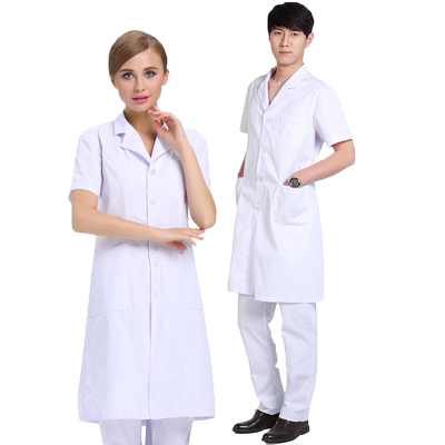 长袖药店美容院实习工作服白大褂
