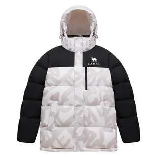 骆驼户外羽绒服冬季新款女款男款防风防泼水拒水绒外套加厚面包服