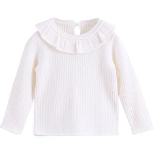 【清仓折扣】【马克珍妮 法式】女童羊毛毛衣宝宝针织衫春装92107