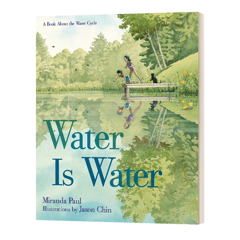 英文原版 精装绘本 Water Is Water 一本关于水循环的书 英文版 进口英语原版书籍儿童全英语书