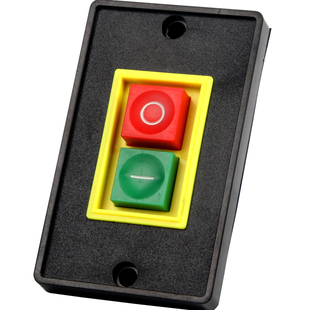 森奥QCS1起动开关三相砂轮机台钻机床启动按钮开关AC220V380V