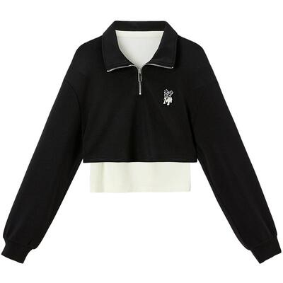 太平鸟女装秋季新款长袖针织套装连衣裙运动polo时尚A3FCE3192